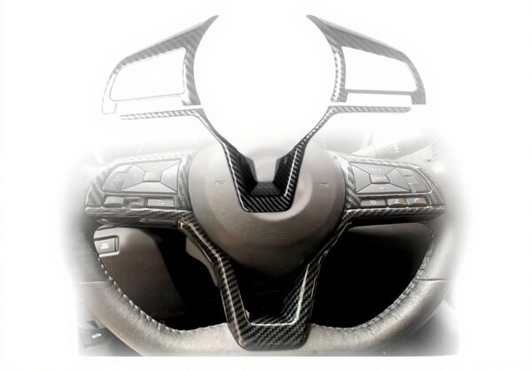 Coprivolante Nissan Kicks kazio ABS carbonio comfort presa