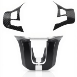 Coprivolante Peugeot 2008 2014-2019 kazio ABS carbonio