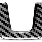 Coprivolante Kazio VW Tiguan 2010-2019 ABS Carbonio Adesivo