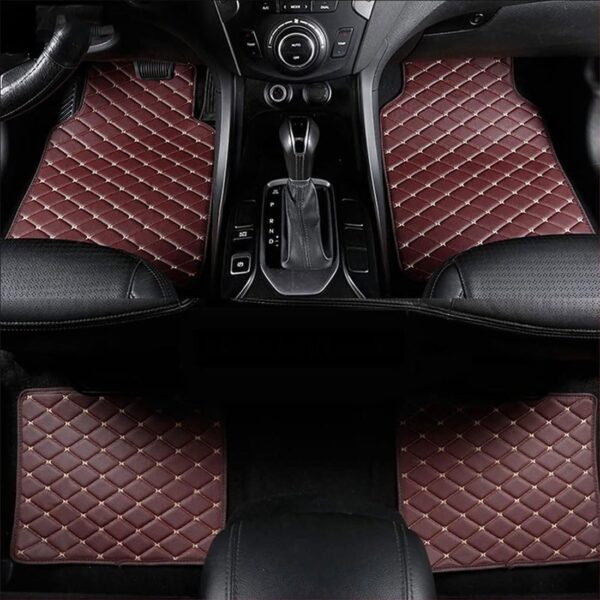 Tappetini auto Kazio impermeabili antiscivolo per Opel Adam-0