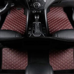 Tappetini auto Kazio impermeabili antiscivolo per Nissan-0