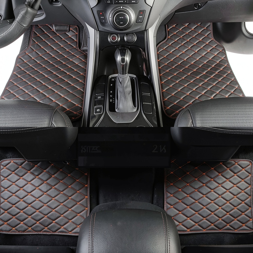 Tappetini Kazio installati in Mercedes E Class Convertible