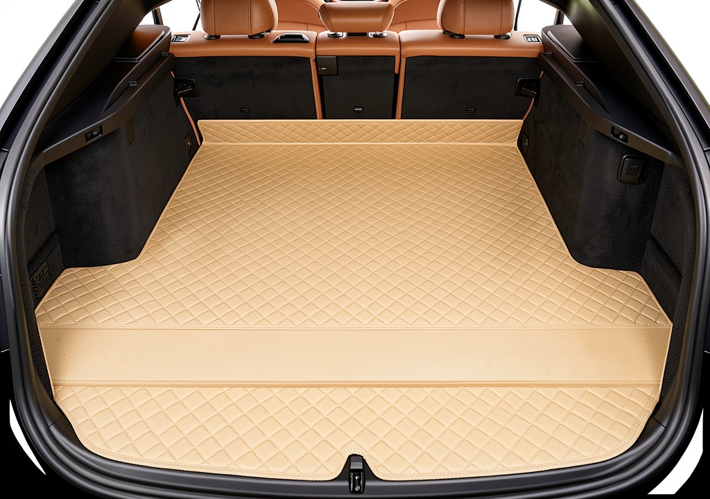 Tappetino bagagliaio kazio installato in una Polo IV