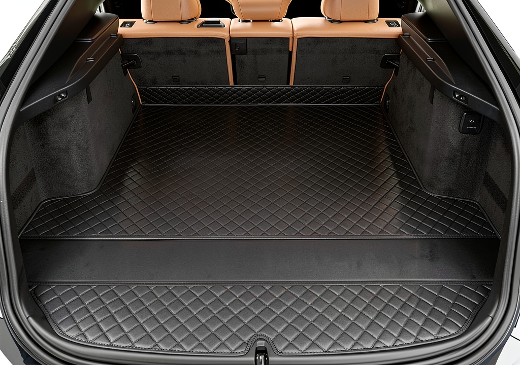 Tappetini bagagliaio Kazio installati in Renault Kadjar
