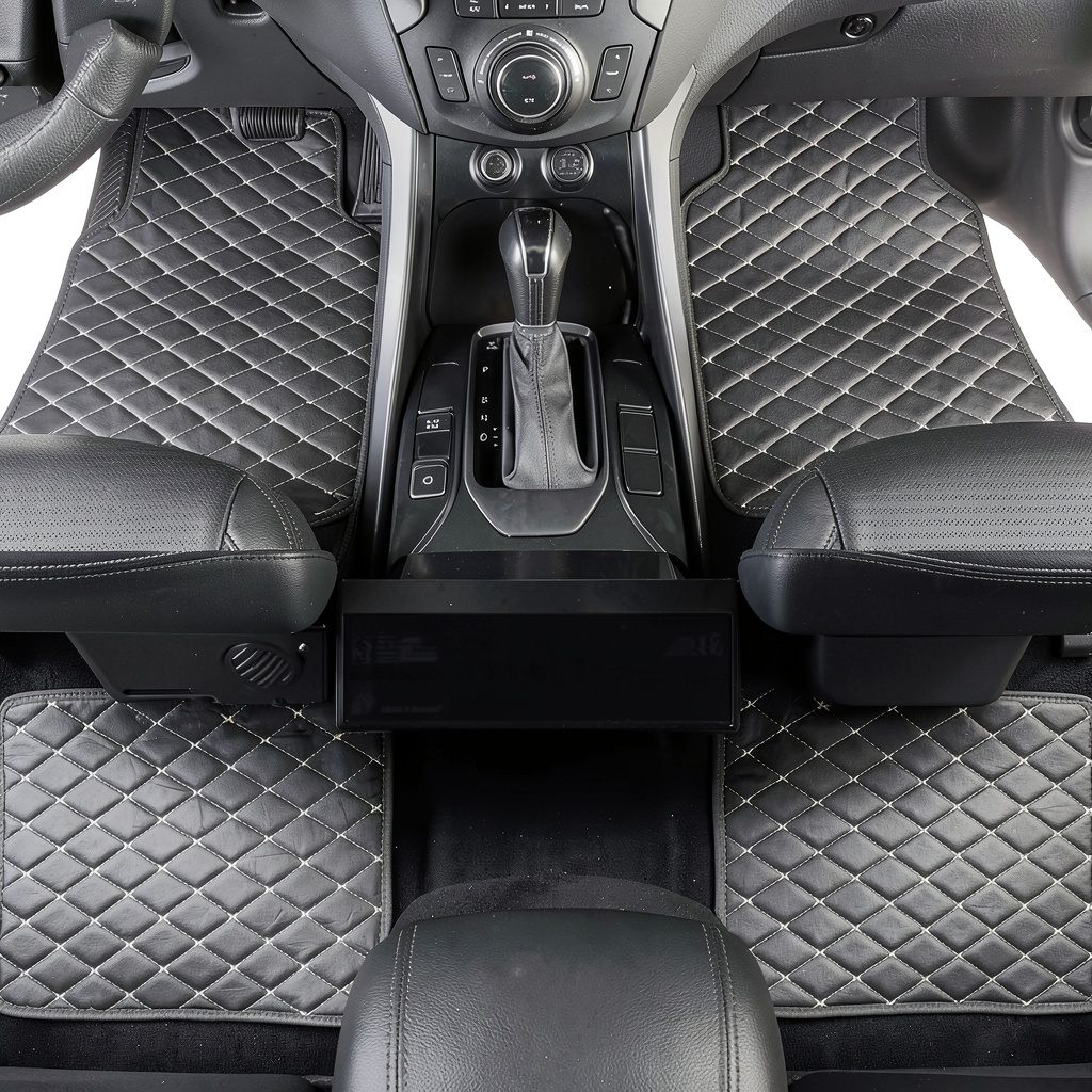 Tappetini Kazio installati in Mercedes C Class W204