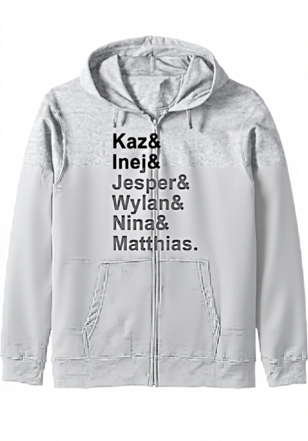 Felpa Kaz Inej Jesper Wylan Nina Matthias Unisex Cotone