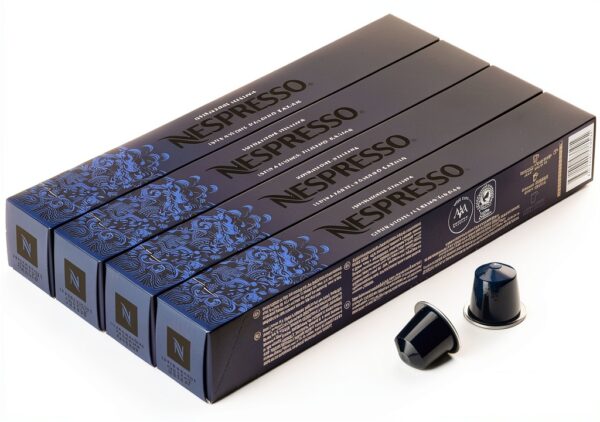 Capsule Nespresso Kazaar 40 intensità 12 caffè espresso