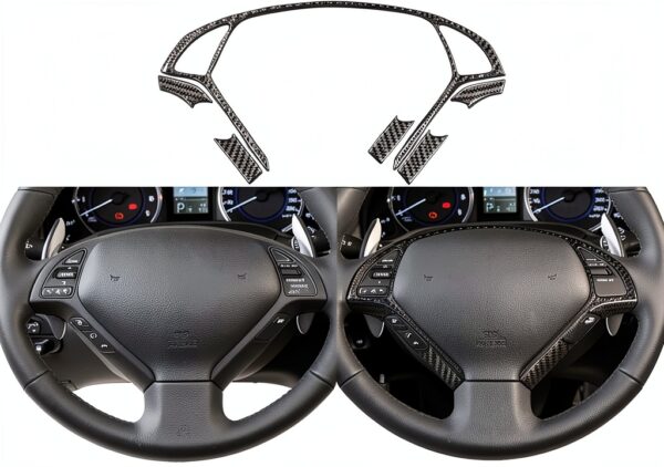Kazio Coprivolante Infiniti G37 ABS Fibra Carbonio Comfort-1