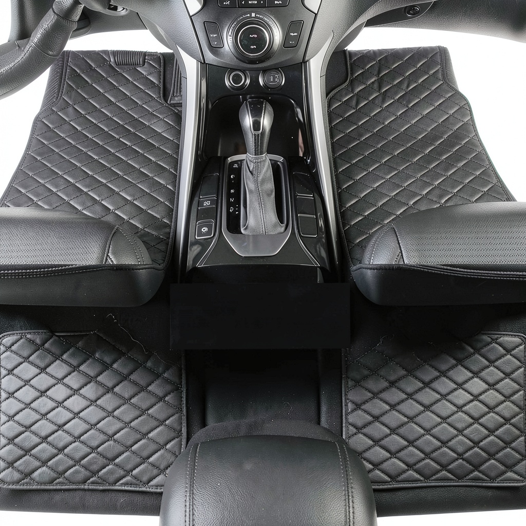 Tappetini Kazio installati in una Nissan Qashqai