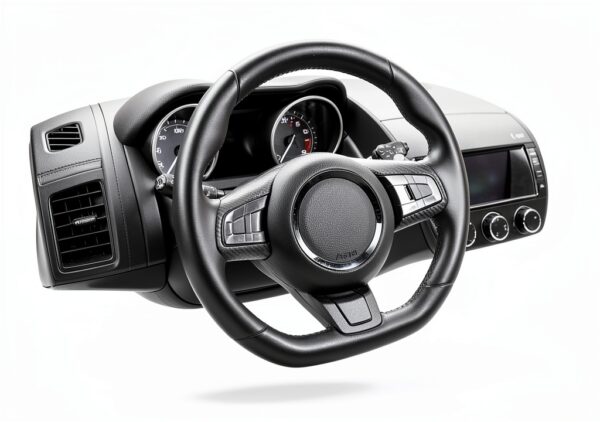 Coprivolante Kazio ABS Carbonio Jaguar F-Pace F-TYPE XF-3