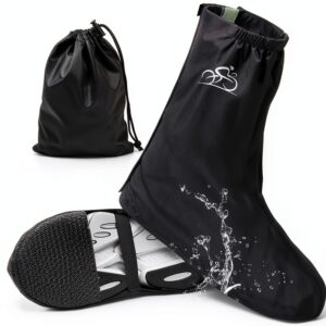 Copriscarpe Impermeabili Oxford 210d per Ciclismo Unisex-0