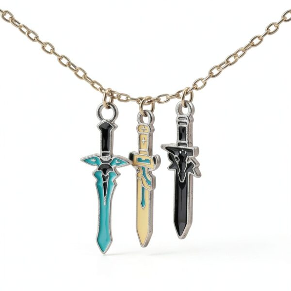 Collana XJruixi in lega lucida colore A per donna-1