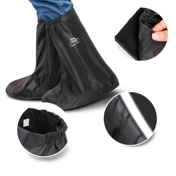 Copriscarpe Impermeabili Oxford 210d per Ciclismo Unisex-1