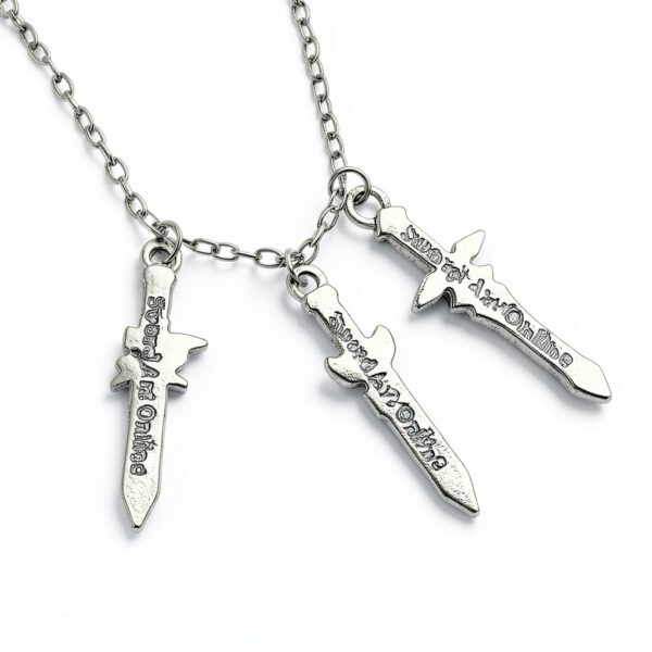 Collana XJruixi in lega lucida colore A per donna-4