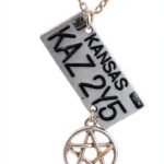 Collana XJruixi in lega lucida design unico-0