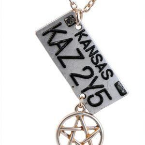 Collana XJruixi in lega lucida design unico-0