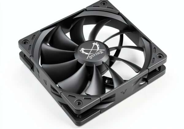 Ventola Kaze Flex II Scythe 120mm PWM Low Noise - Deluxe Black-1