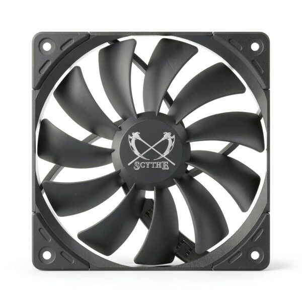 Ventola Kaze Flex II Scythe 120mm PWM Low Noise - Deluxe Black-2