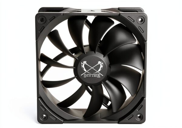 Ventola Kaze Flex II Scythe 120mm PWM Low Noise - Deluxe Black-3