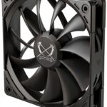 Ventola Kaze Flex II Scythe 120mm PWM Low Noise - Deluxe Black-0