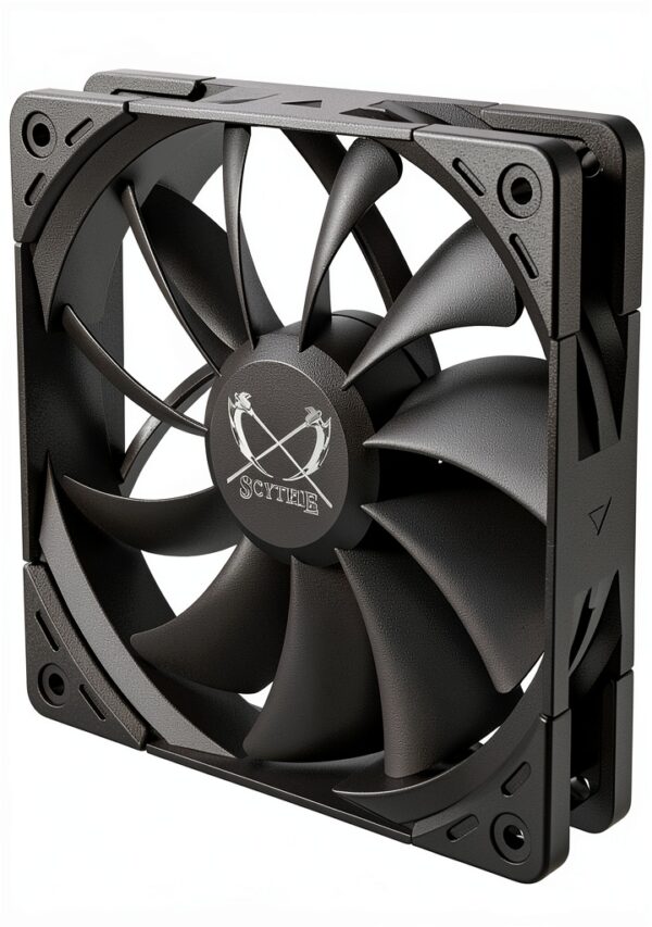 Ventola Kaze Flex II Scythe 120mm PWM Low Noise - Deluxe Black-0