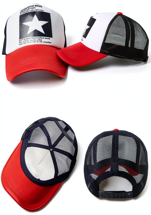 Cappellino da Baseball Unisex Traspirante Mesh Regolabile – 5 Colori-1
