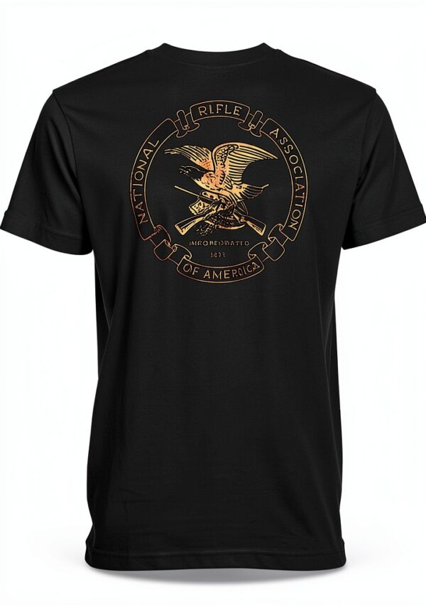 Maglietta NRA uomo T-shirt in cotone 4XL e L stampa a lunga durata-1