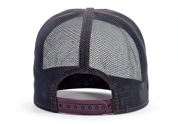 Stetson Cappellino Trucker Snapback Lilla Mesh Visiera Curva-3