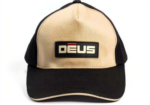Cappellino baseball Deus XP Metal Detectors Beige Black unisex-1
