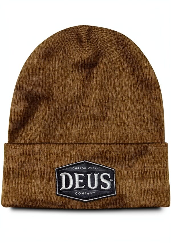 Deus ex Machina Berretto Driftwood Tan - Cappello in Maglia per Uomo-0