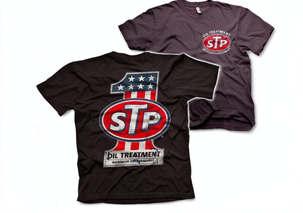 STP Licenza Ufficiale American No. 1 Uomo Maglietta (Nero)-0