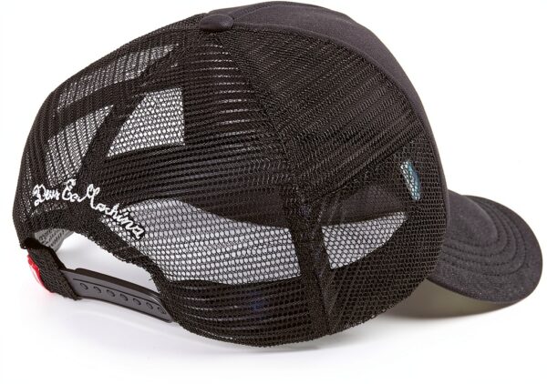 DEUS Canggu Address Trucker cap Nero – Cappellino Nylon/Poliestere-2