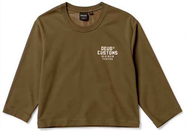 Deus Ex Machina Octane Reignbow Crew Verde - Felpa Uomo Senza-1