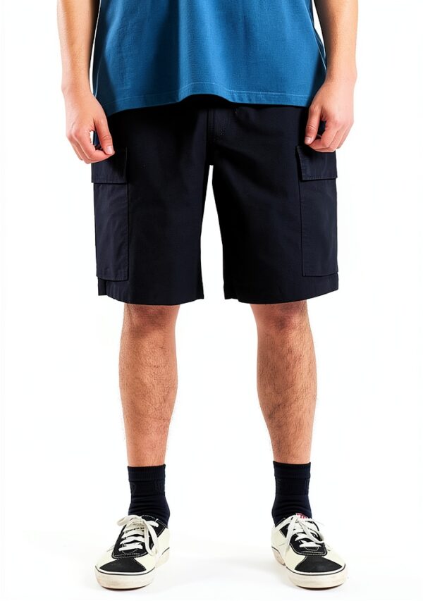 Deus DMP253937 Legion Poplin Surf Black Ex Machina Uomo-1