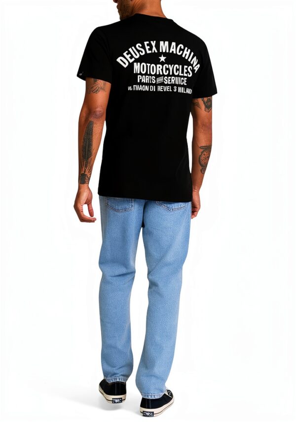 Deus D261MTS125099090 Ex Machina T-Shirt Uomo Nero-1