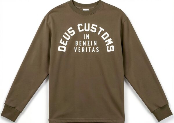 Deus Ex Machina Octane Reignbow Crew Verde - Felpa Uomo Senza-2