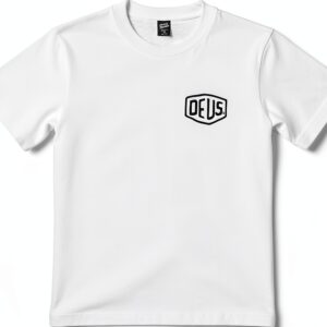 Deus DMW41808A T-shirt bianca Uomo CAMPERDOWN ADRESS Ex Machina-0