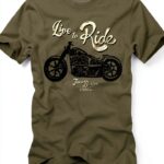 MAKAYA Live TO Ride Maglietta Biker Uomo Regular Fit Grigio-0