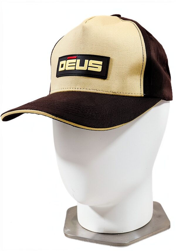 Cappellino baseball Deus XP Metal Detectors Beige Black unisex-3