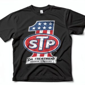 STP Licenza Ufficiale American No. 1 Uomo Maglietta (Nero)-0