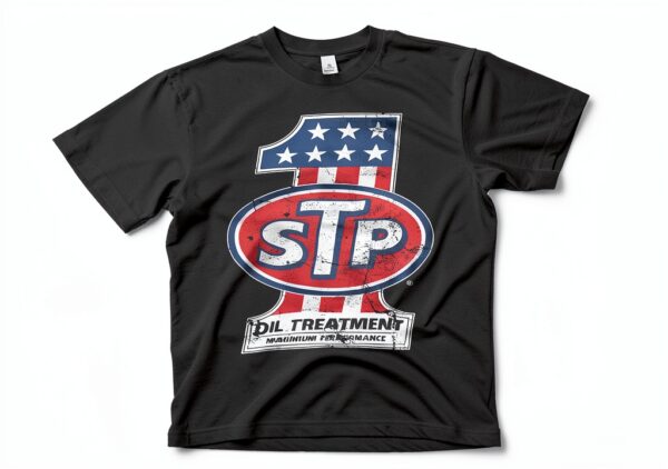 STP Licenza Ufficiale American No. 1 Uomo Maglietta (Nero)-0
