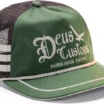 Deus Beep-Beep Berretto da Camionista Verde Pino - Cappello Baseball-0