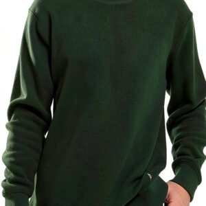 Deus Ex Machina Maglione Girocollo Verde REO Textured Fleece Uomo-0