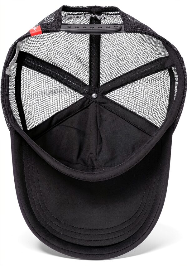 DEUS Canggu Address Trucker cap Nero – Cappellino Nylon/Poliestere-5