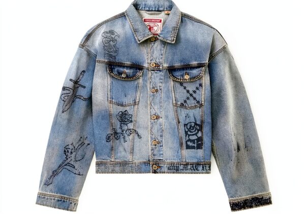 Deus D261UJK709 VINTAGE INDIGO Ex Machina Giacca Uomo-0