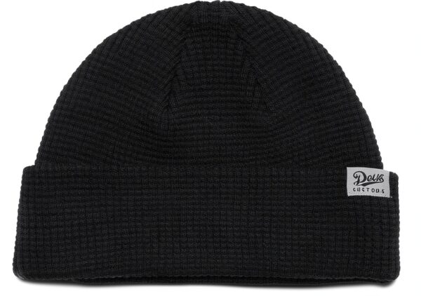 Deus Waffle Beanie - Berretto a punta, colore: Nero-0