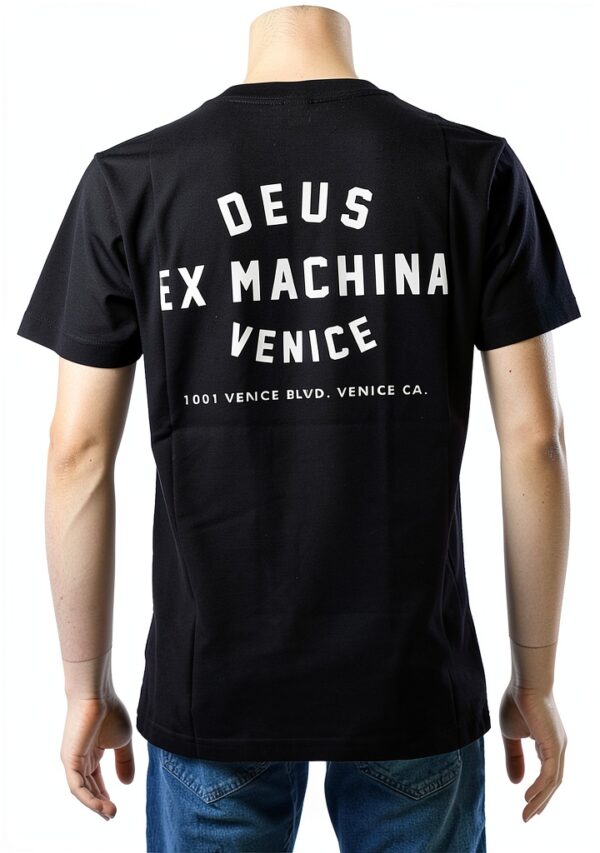 DMH31645C WHT Deus Ex Machina Uomo Bianco T-Shirt-1